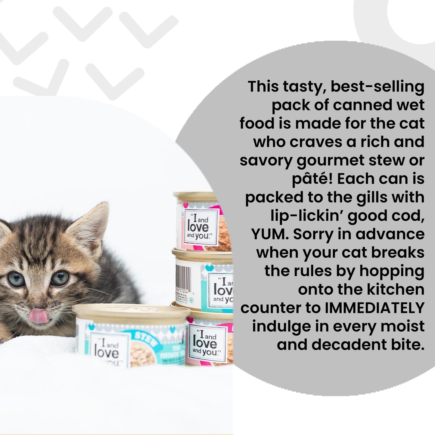 "I and love and you" Farm 2 Sea Cat Food, Variety Pack (Beef, Salmon, Turkey)