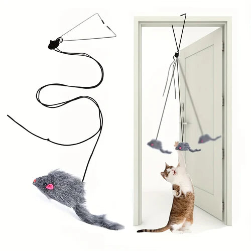 Door Hanging Cat Toy Stress Relieve Living OmDoor Hanging Toy for
