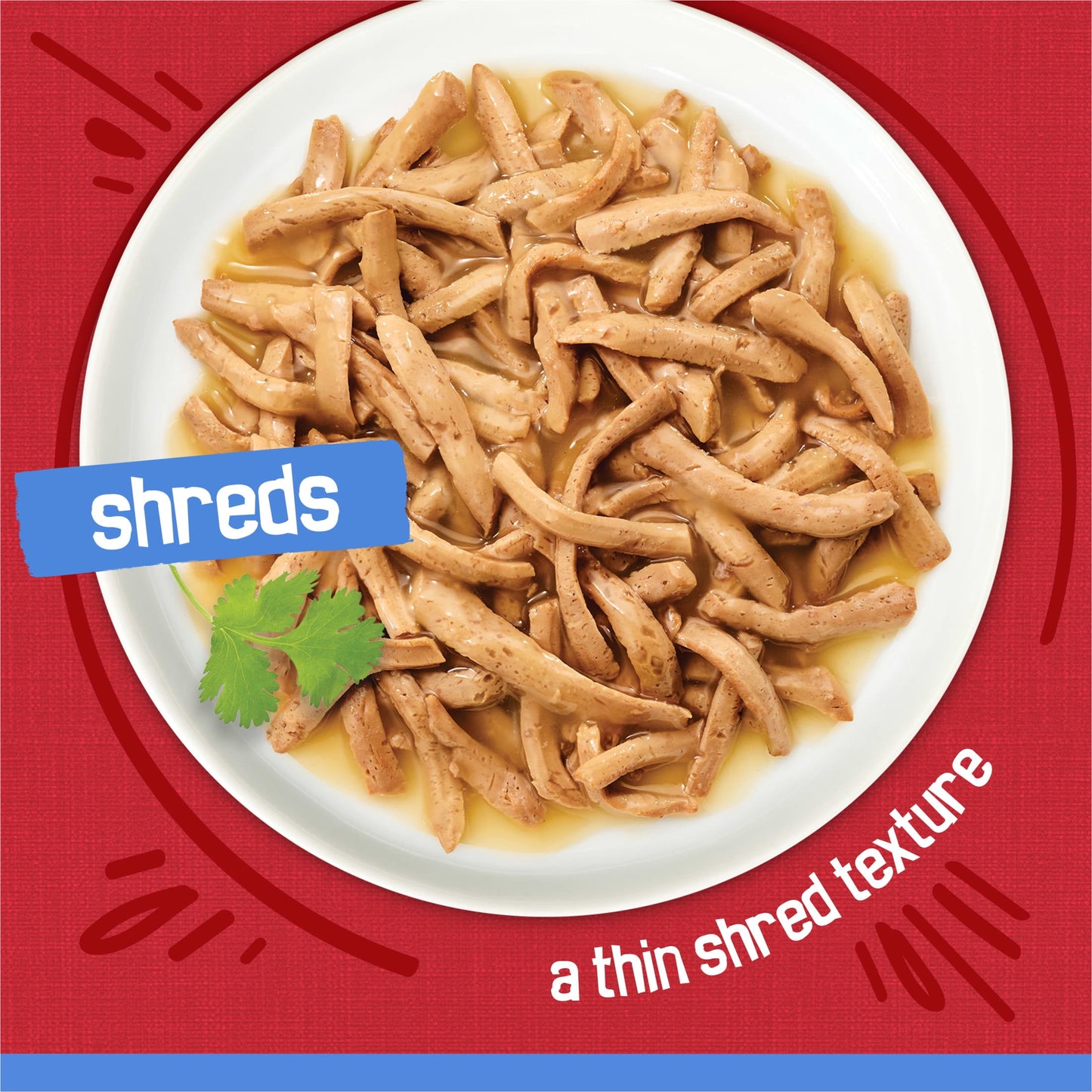 Purina Friskies Shreds With Beef in Gravy, Wet Cat Food, 5.5 oz Can