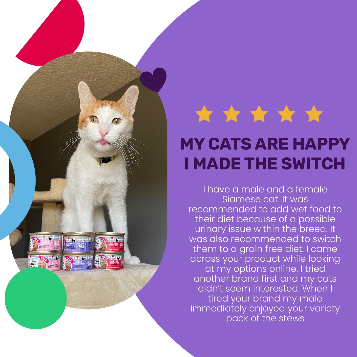 "I and love and you" Farm 2 Sea Cat Food, Variety Pack (Beef, Salmon, Turkey)