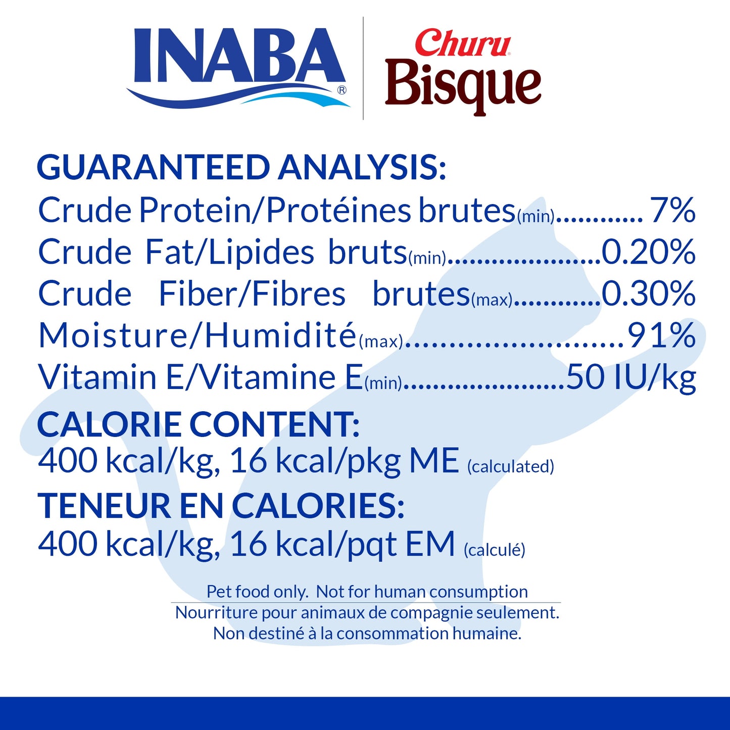 Inaba Churu Bisque Lickable Wet Cat Topper, 1.4 oz Pouch, Tuna