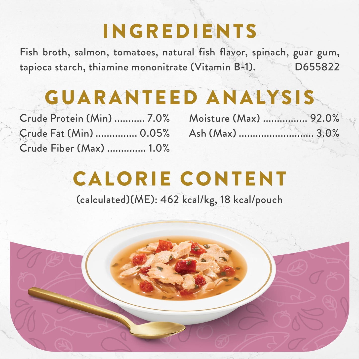 Purina Fancy Feast Broths Kitten Food, Wet Cat Food, Salmon & Vegetables, 1.4 oz Pouch