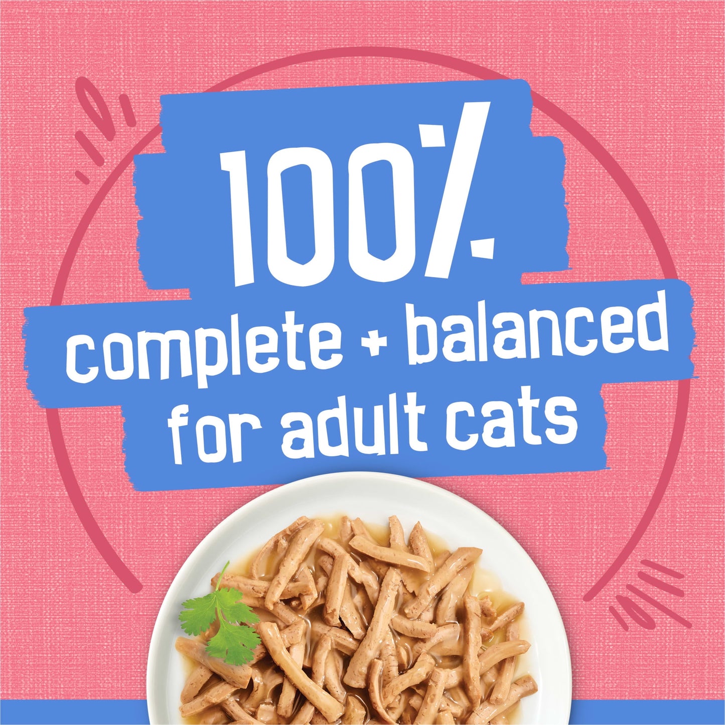 Purina Friskies Shreds With Salmon in Sauce, Wet Cat Food, 5.5 oz Can, 24 Pack