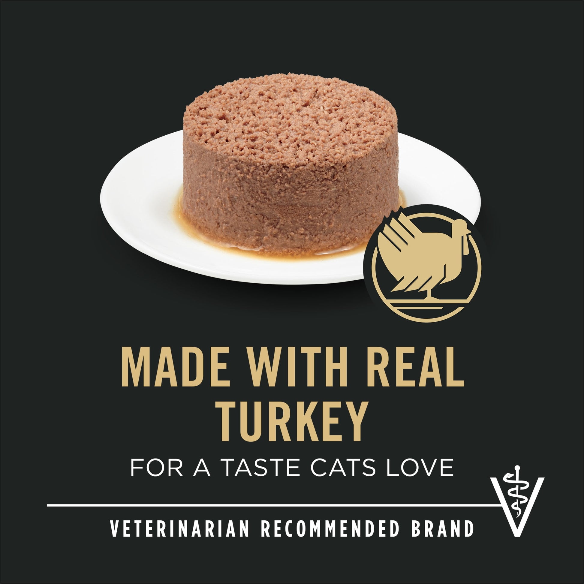 Purina Pro Plan Urinary Tract Health, Turkey Giblets, Wet Cat Food, 3 oz Cans, 24 Pack