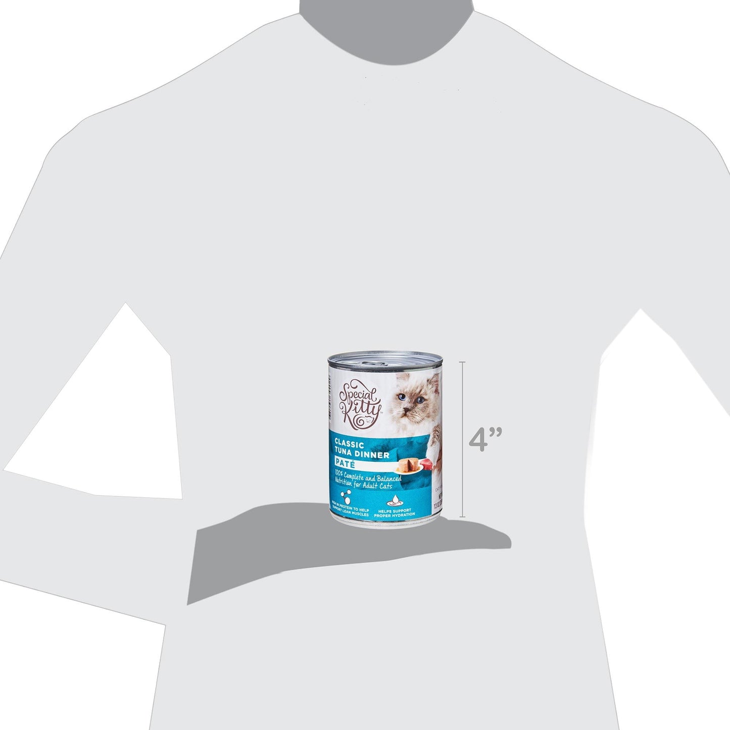 Special Kitty Classic Variety Pack Pate Cat Food, 13 oz Cans (12 Pack)