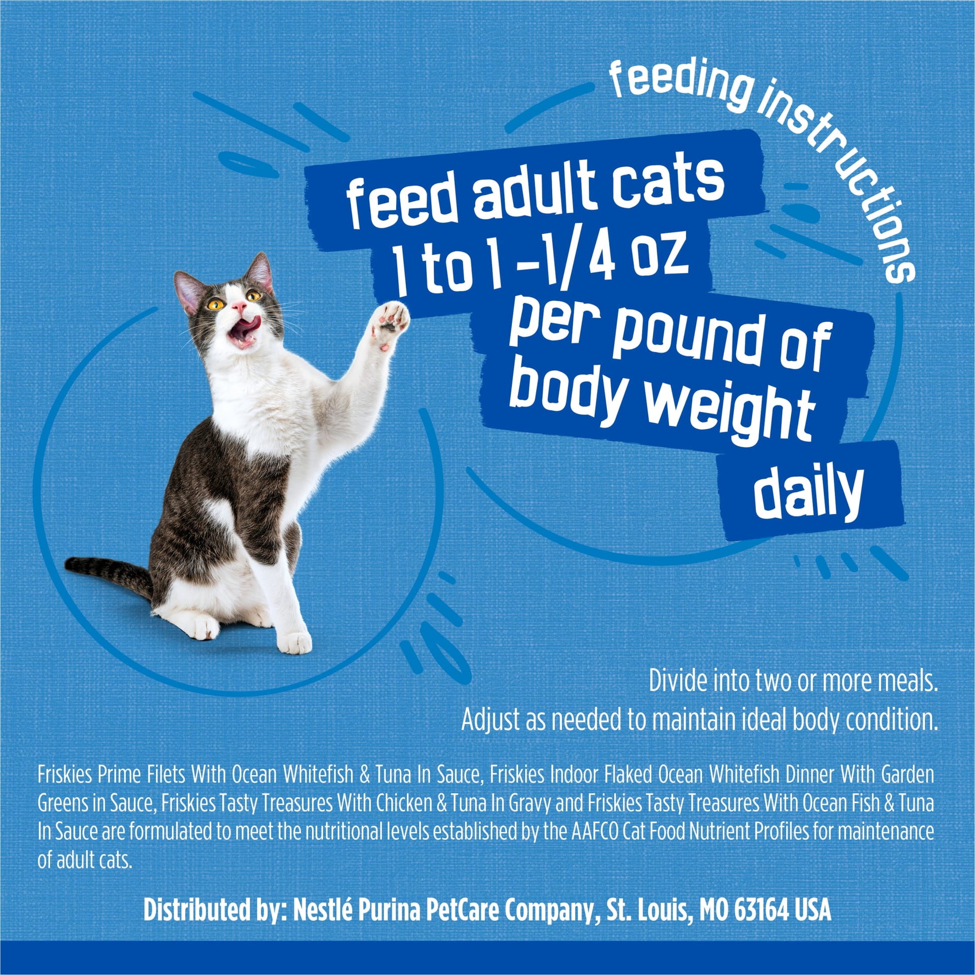 Purina Friskies Ocean of Delight Gravy Variety Pack, Wet Cat Food, 5.5 oz Cans, 48 Count