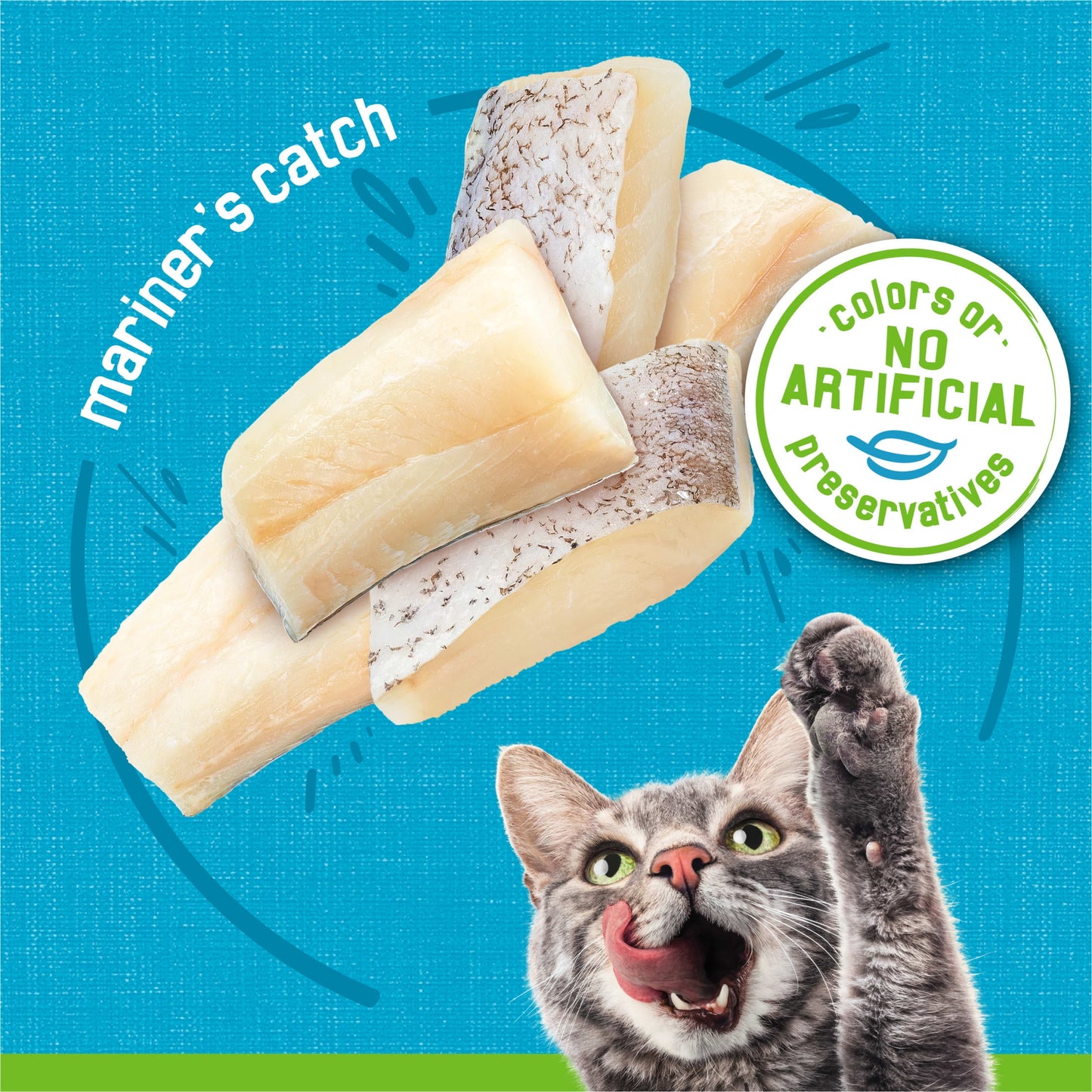 (12 pack) Friskies Pate, Mariner's Catch, Wet Cat Food, 5.5 oz. Can