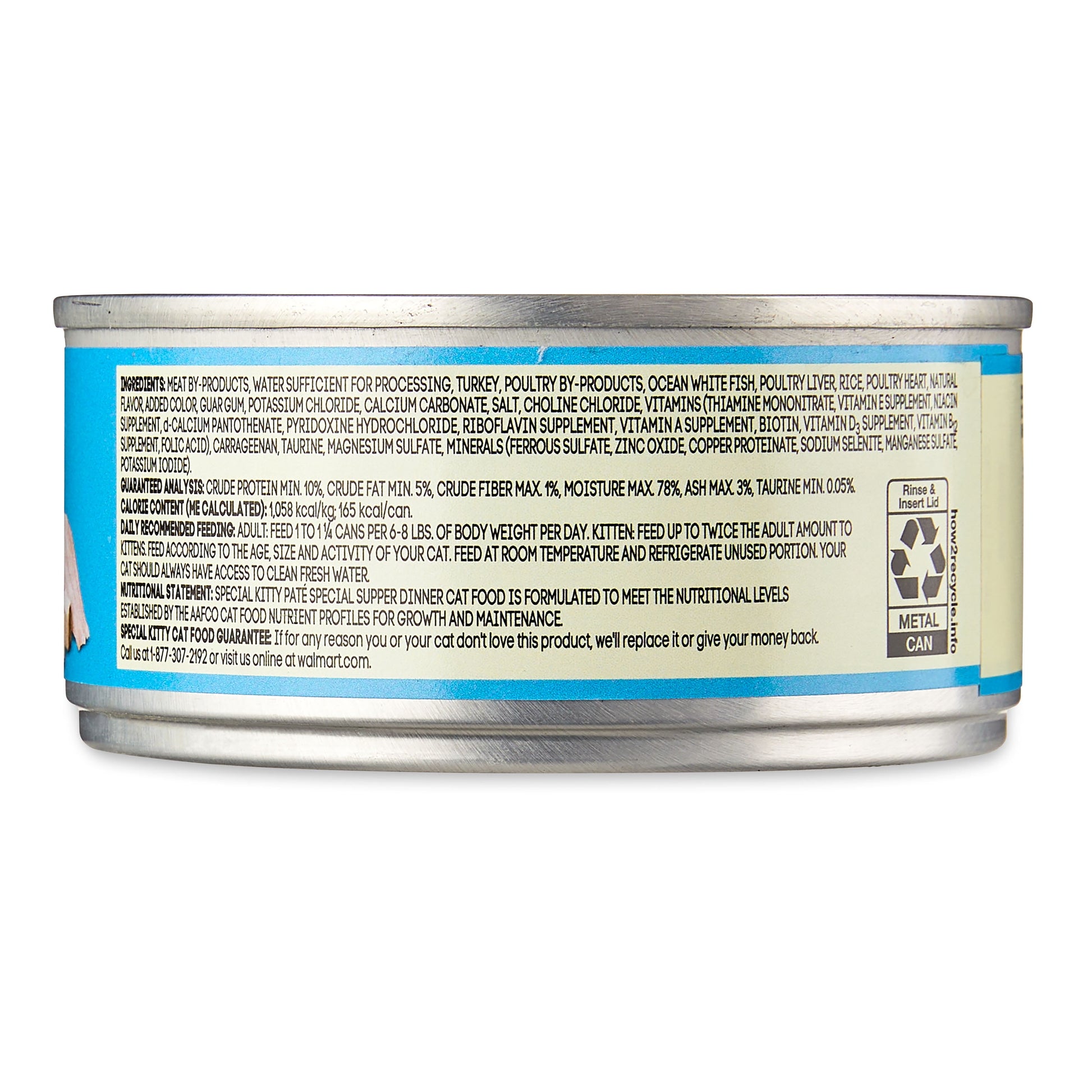 Special Kitty Special Supper Dinner Pate Wet Cat Food, 5.5 oz Can