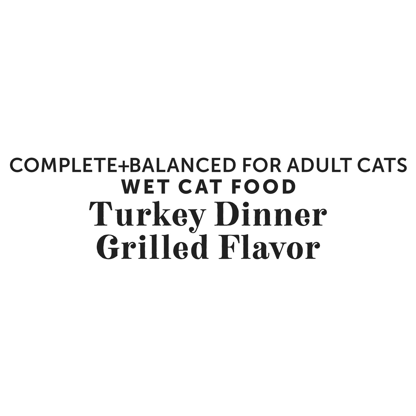(8 pack) Vibrant Life Turkey Dinner Grilled Flavor Cuts in Gravy Wet Cat Food, 3 oz Can