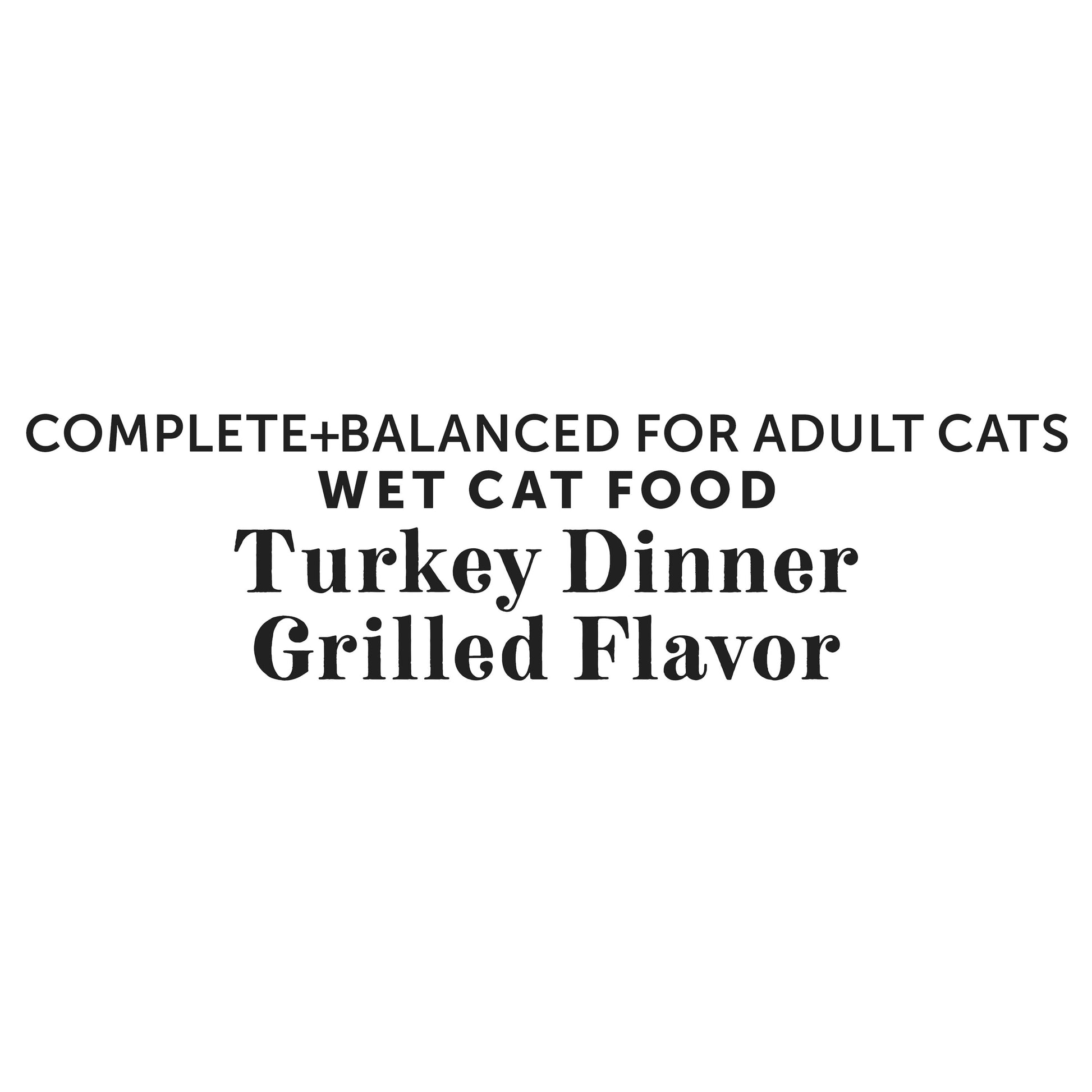 (8 pack) Vibrant Life Turkey Dinner Grilled Flavor Cuts in Gravy Wet Cat Food, 3 oz Can