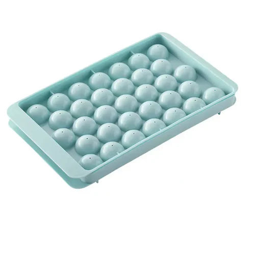 33 Ice Boll Hockey PP Mold Frozen Whiskey Ball Popsicle Ice Cube Tray