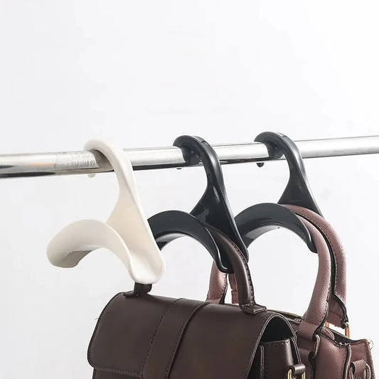 10pcs Widen Plastics Hanger Connection Hook Stackable Space Saving