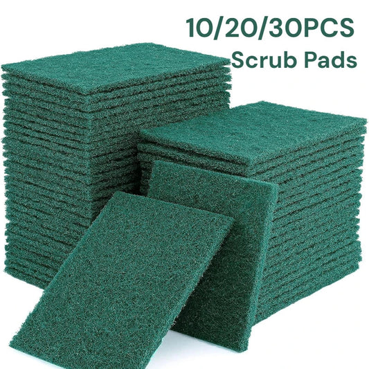 10/20/30PCS Scrub Pads Household Kitchen Oil Removal Dishwashing Pot
