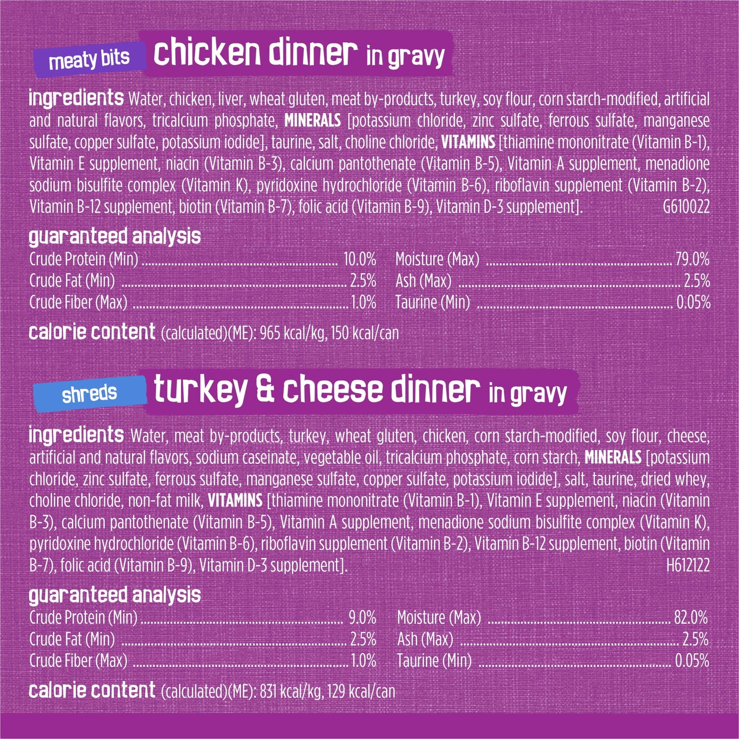(2 pack) Purina Friskies Gravy, Poultry, Meaty Bits and Filets, Wet Cat Food, 5.5 oz Cans, 32 Pack