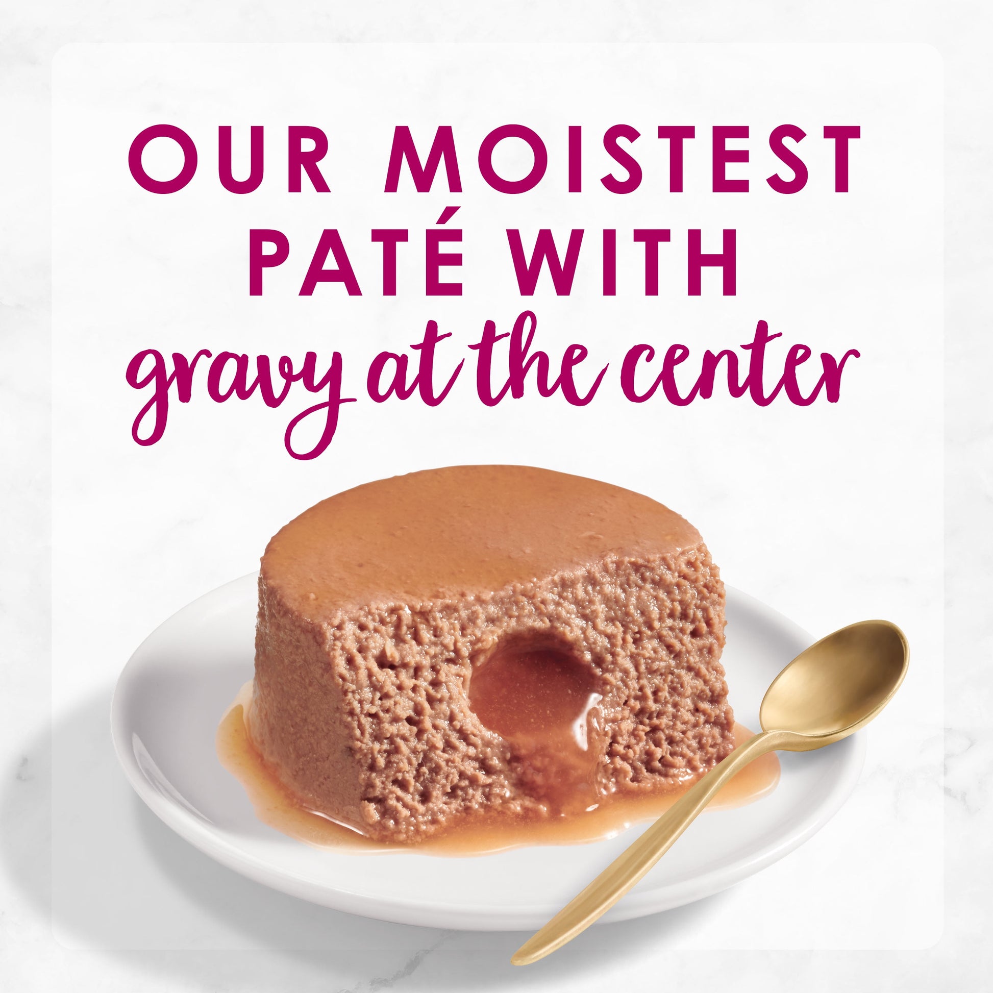 (6 pack) Fancy Feast Pate Wet Cat Food, Savory Centers Pate With Salmon & Gourmet Gravy Center, 3 oz. Can