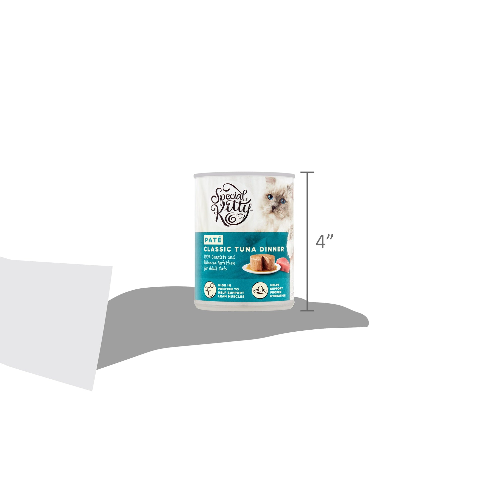 (12 pack) Special Kitty Classic Tuna Dinner Pate Wet Cat Food, 13 oz Can