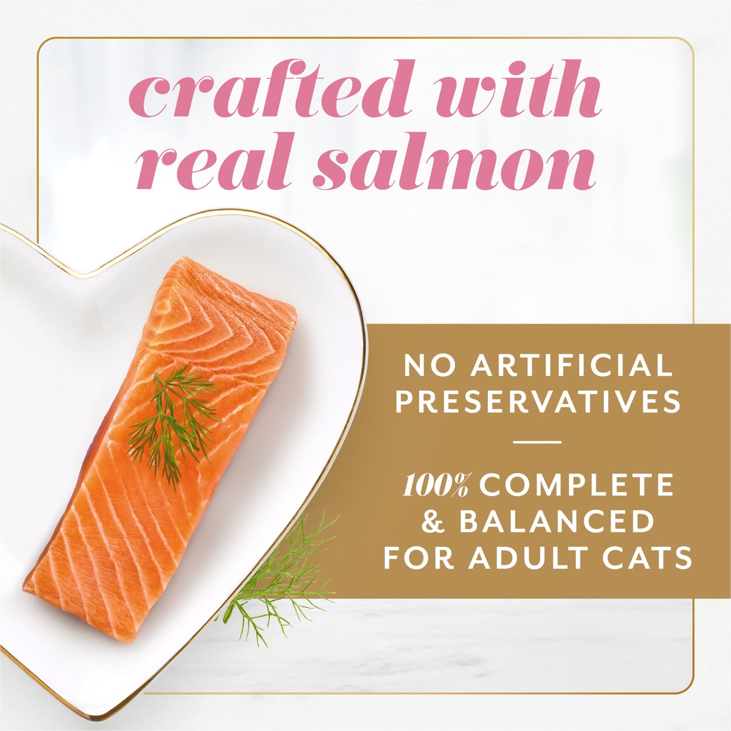 (4 pack) Purina Fancy Feast Gems Wet Cat Food Mousse Pate with Salmon and Halo of Savory Gravy (2) 2 oz Tubs