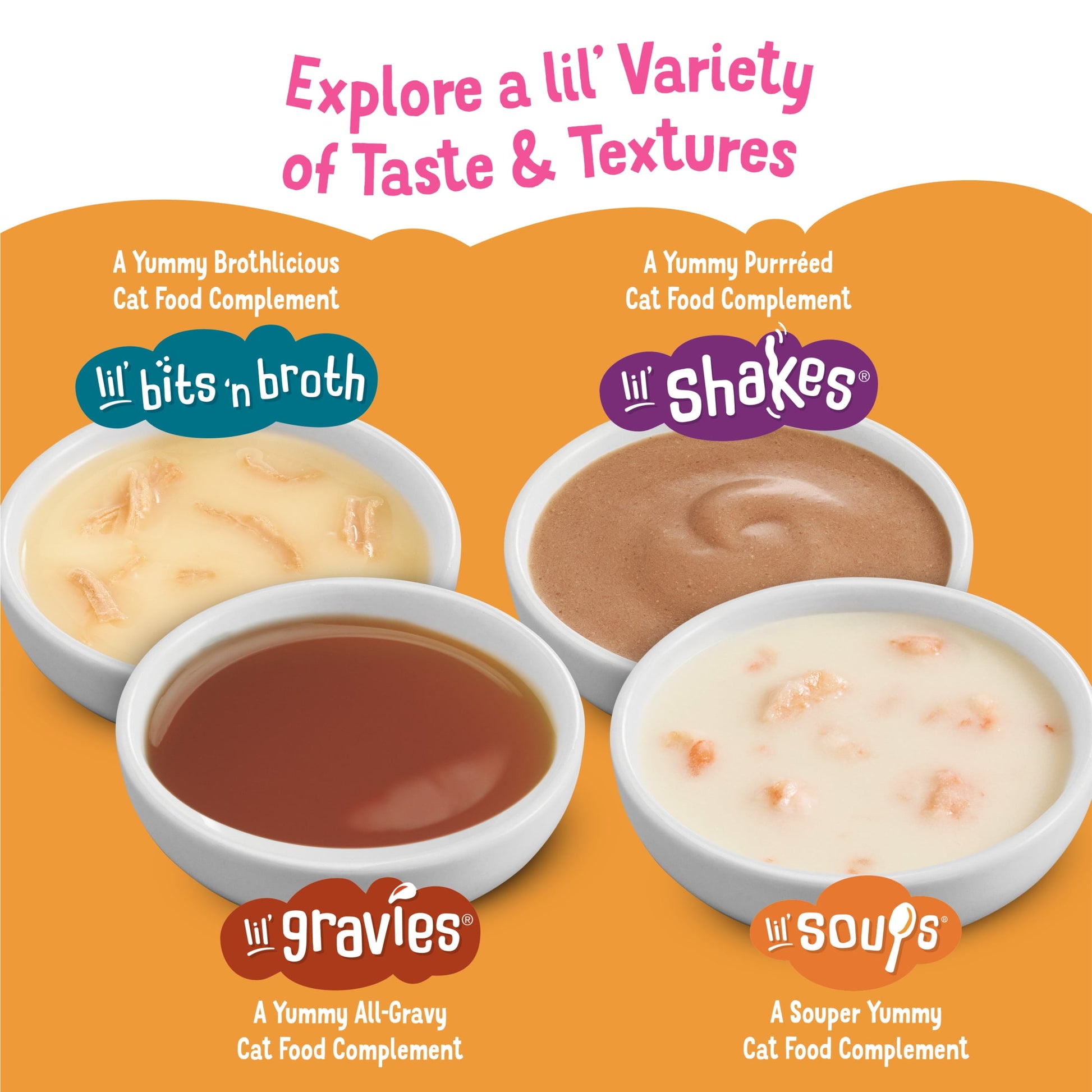 Purina Friskies Grain Free Lickable Cat Food Toppers Lil’ Soups With Sockeye Salmon in Chicken Broth