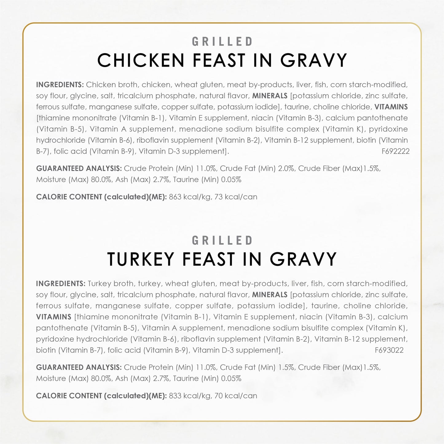 Purina Fancy Feast Grilled Kitten Food, Wet Cat Food, Poultry & Beef, 3 oz Cans (24 Pack)