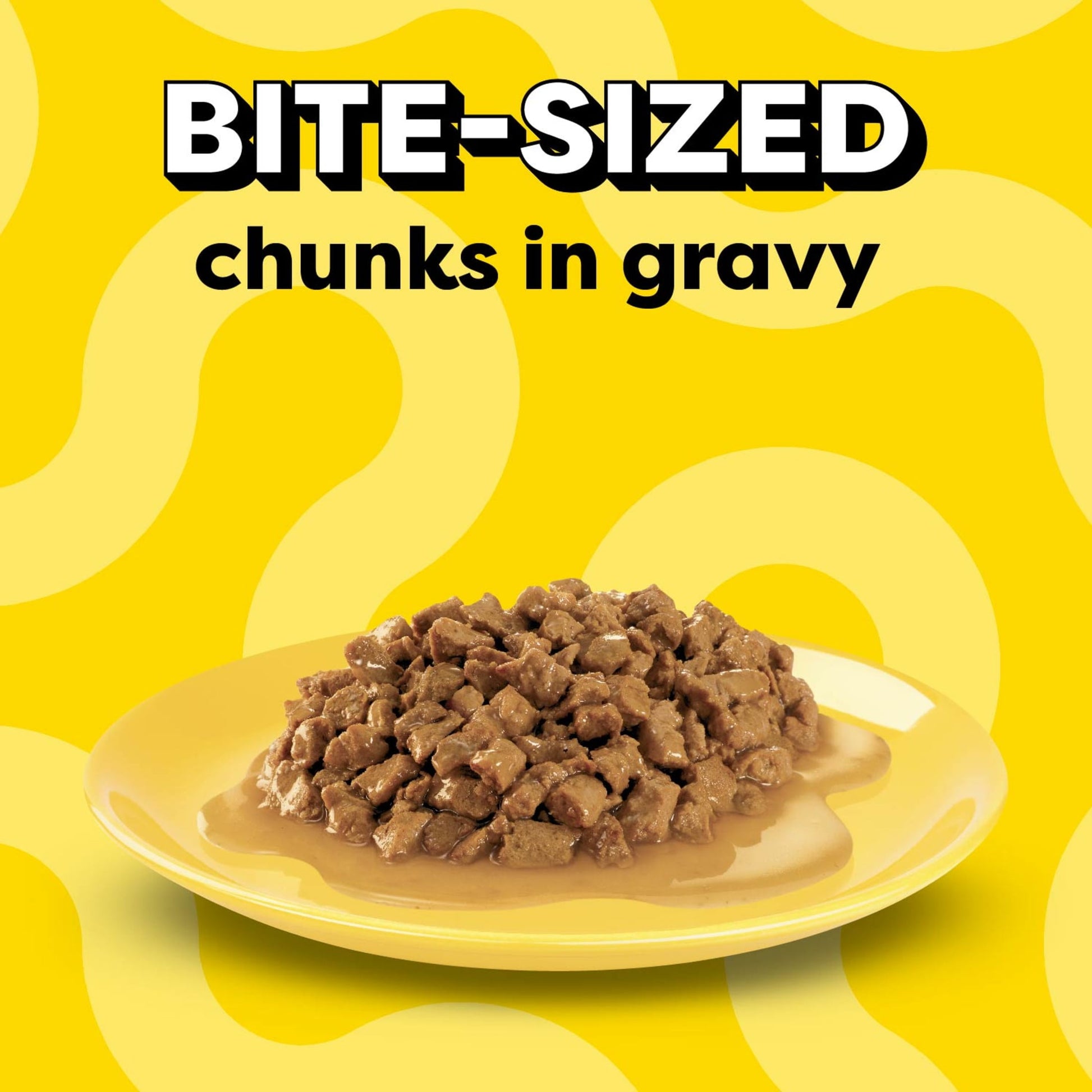 Temptations Bites In Gravy Backyard Cookout Flavor Adult Wet Cat Food, 3.5 Oz Tray
