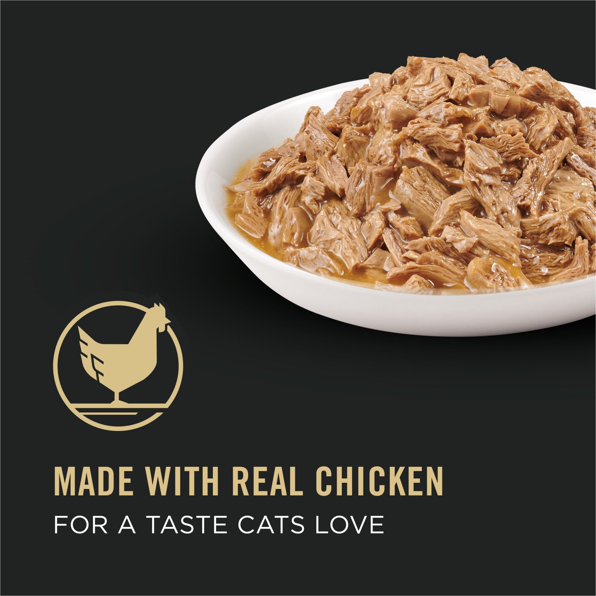 Purina Pro Plan Healthy Metabolism, Chicken, Wet Cat Food, 3 oz Cans, 24 Pack
