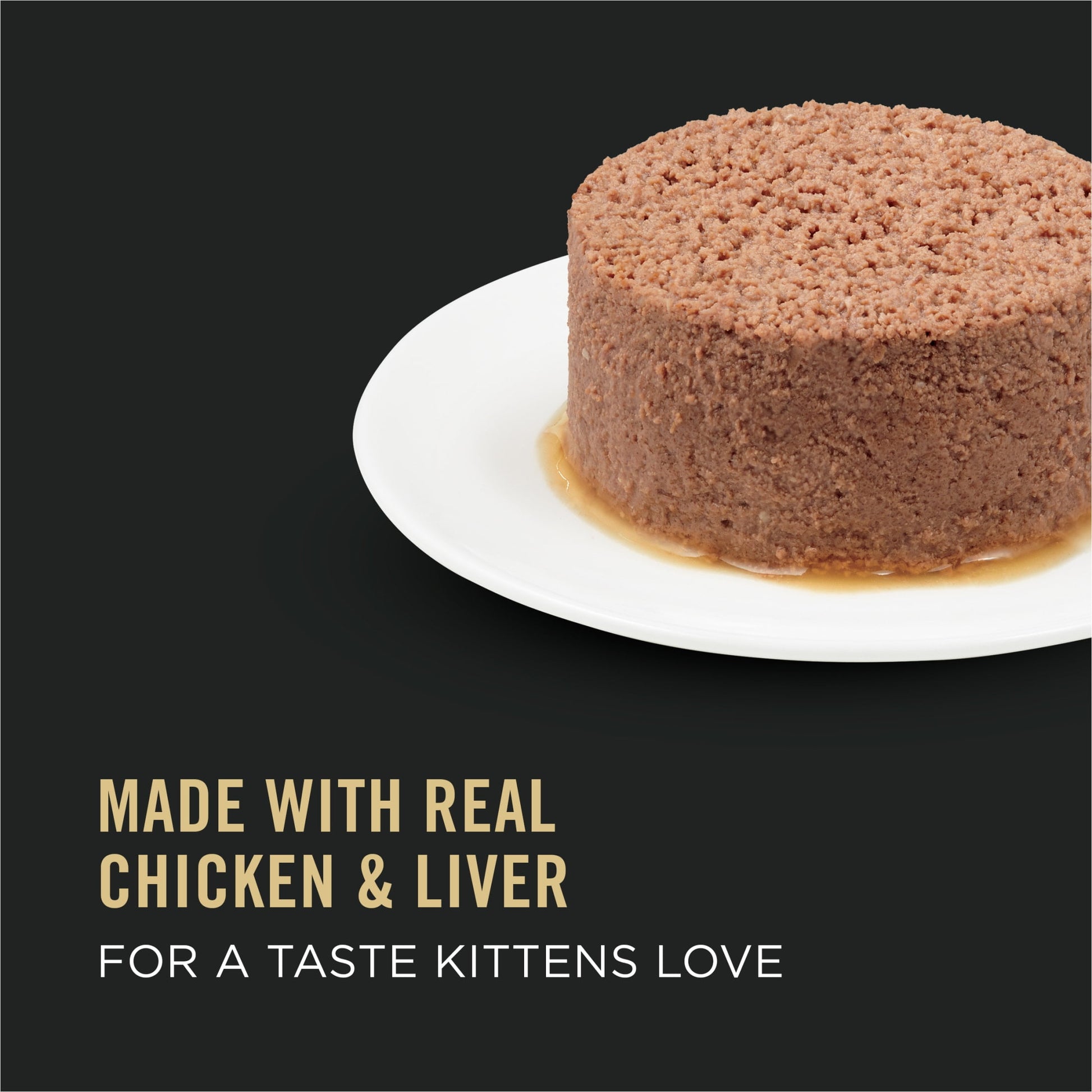 Purina Pro Plan, Chicken Liver, Wet Kitten Food, 3 oz Cans, 24 Pack