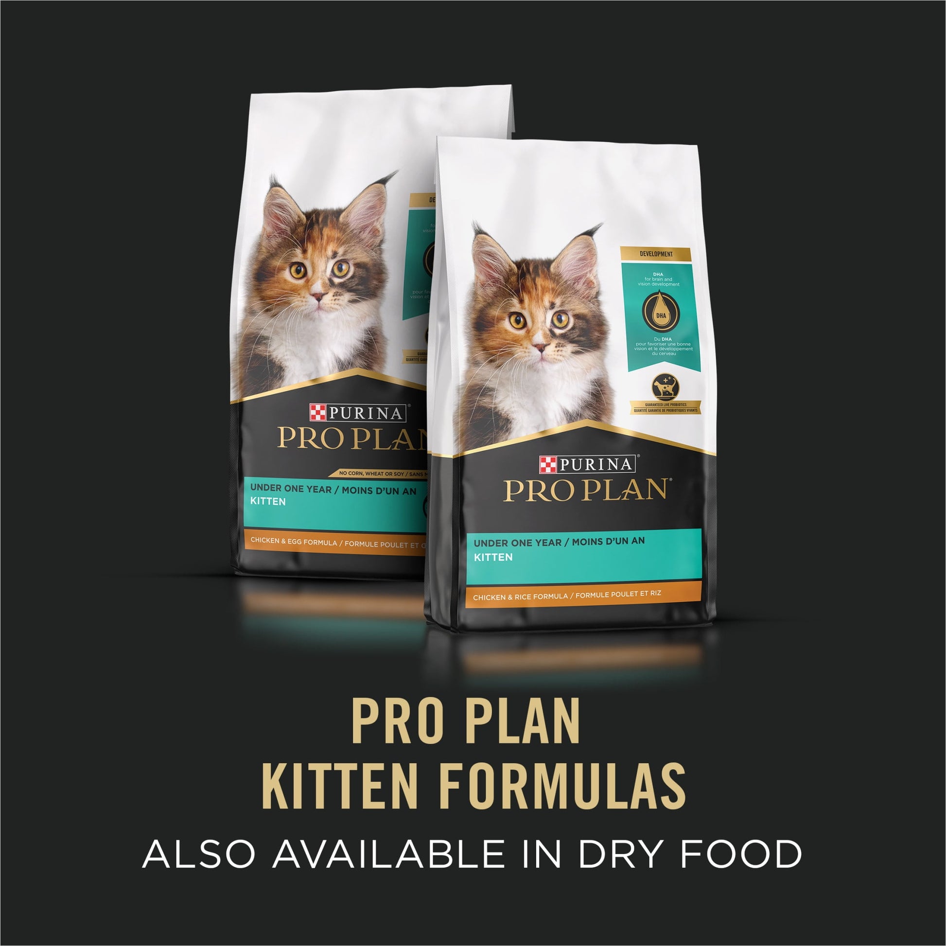 Purina Pro Plan, Chicken Liver, Wet Kitten Food, 3 oz Cans, 24 Pack