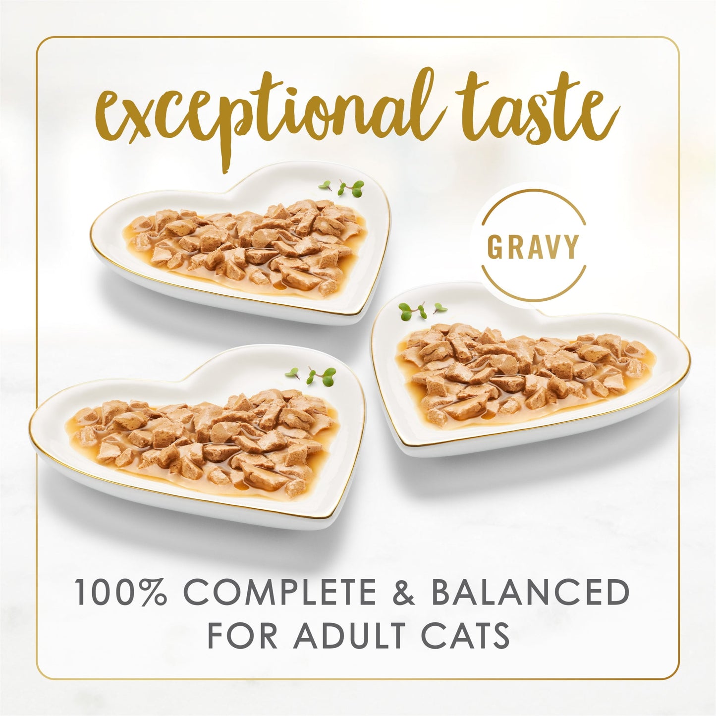 (3 pack) Purina Fancy Feast Gravy Lovers Food, Wet Cat Food Collection, 3 oz Cans (24 Pack)