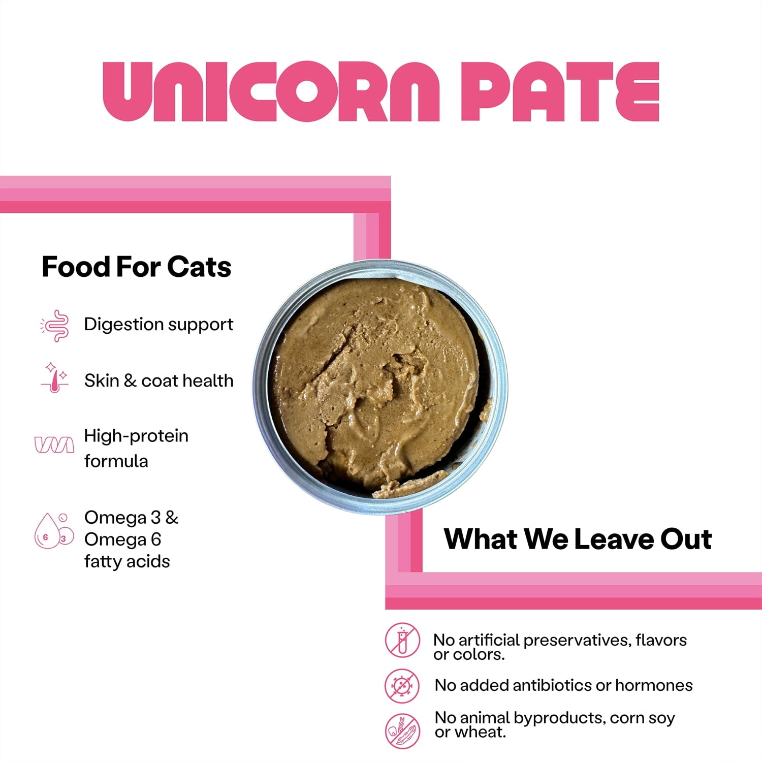 Wild Earth Vegan Wet Cat Food | Grain Free Taurine Fortified | Digestive Support, Allergen-Free, Veterinarian-Developed | Plant-Based High-Protein Formula, 12 Cans of Unicorn Pate 5.5 oz