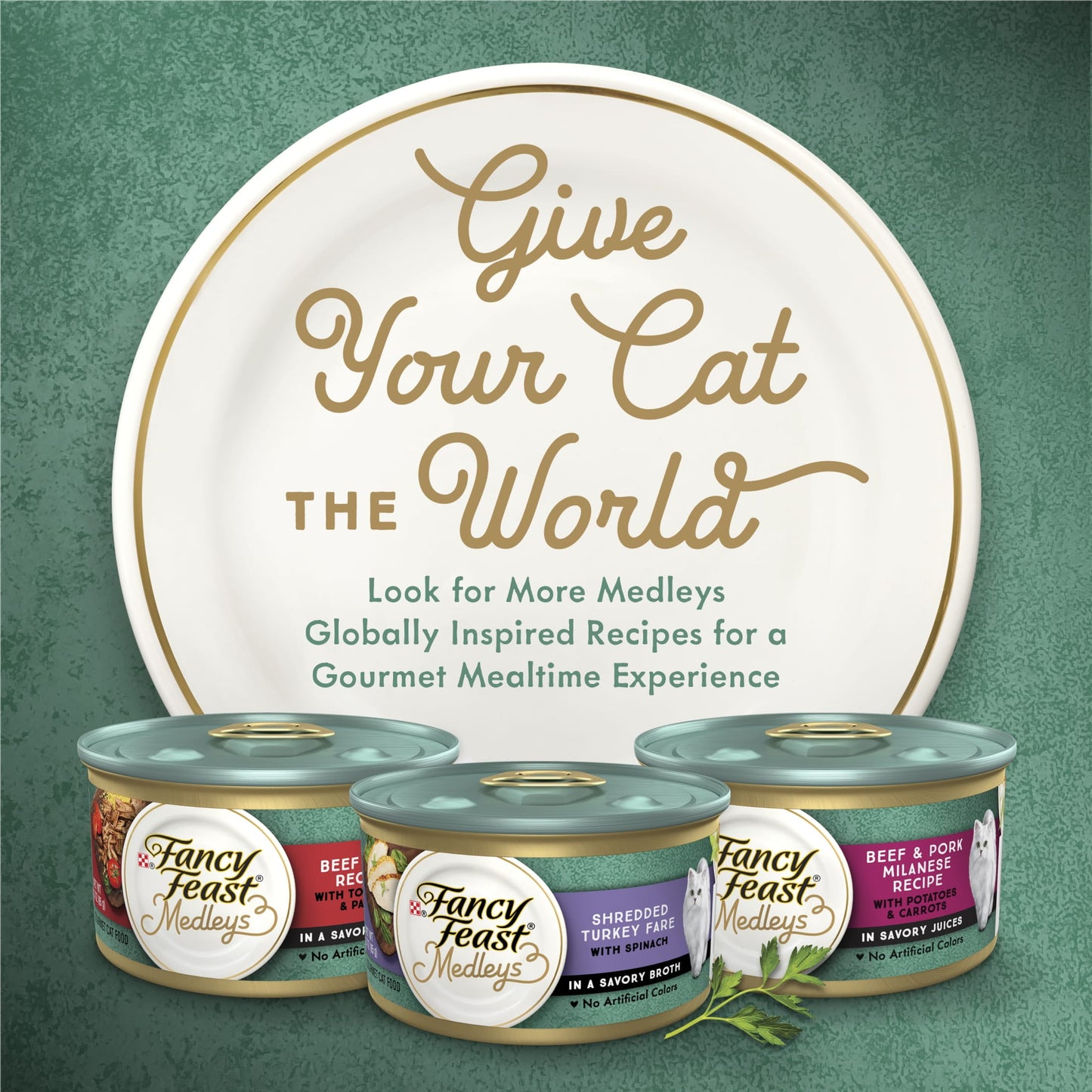 (2 pack) Purina Fancy Feast Medleys Kitten Food, Wet Cat Food, Shredded Fare Collection, 3 oz Cans (12 Pack)